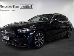 Svart Begagnad 2024 Mercedes C300e AMG Kombi | 549 000 kr (Marknadspris)