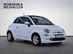 Vit Begagnad 2016 Fiat 500 Lounge Halvkombi | 79 795 kr (Marknadspris)