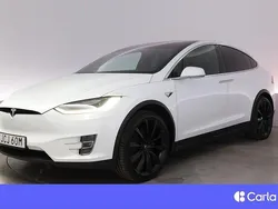 Vit Begagnad 2019 Tesla Model X Long Range AWD SUV | 466 900 kr (Superpris)