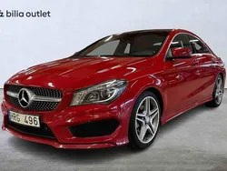Röd Begagnad 2013 Mercedes CLA200 Sportkupé | 149 800 kr (Marknadspris)