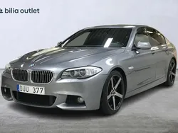 Grå Begagnad 2011 BMW 520 M Sport Sedan | 124 900 kr (Marknadspris)