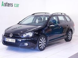 Svart Begagnad 2010 VW Golf VI Kombi | 45 000 kr (Marknadspris)
