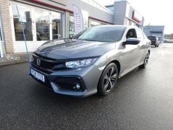 Gråmetallic Begagnad 2018 Honda Civic Elegance Halvkombi | 139 000 kr (Bra pris)
