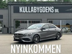 Mörkgrå (grå) Begagnad 2016 Mercedes CLA200 AMG Sportkupé | 219 000 kr (Marknadspris)