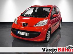 Röd Begagnad 2007 Peugeot 107 Halvkombi | 27 900 kr (Marknadspris)