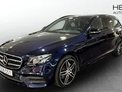 Blå metallic Begagnad 2017 Mercedes E220 AMG Kombi | 259 900 kr (Bra pris)