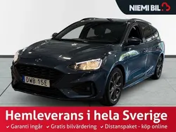Blå Begagnad 2019 Ford Focus ST-Line Kombi | 155 900 kr (Marknadspris)