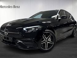 Svart Ny 2025 Mercedes C300e AMG Kombi | 596 750 kr (Bra pris)