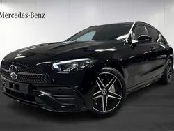 Svart Ny 2025 Mercedes C300e AMG Kombi | 596 750 kr (Bra pris)