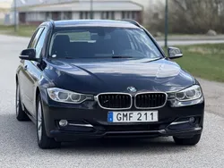 Svart Begagnad 2014 BMW 318 Sport Line Kombi | 129 900 kr (Marknadspris)