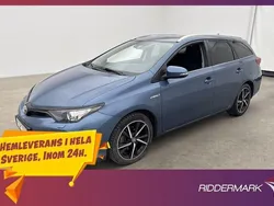 Blå Begagnad 2018 Toyota Auris Hybrid Kombi | 159 800 kr (Marknadspris)