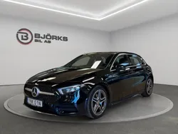 Svart Begagnad 2020 Mercedes A180 AMG Halvkombi | 244 500 kr (Marknadspris)