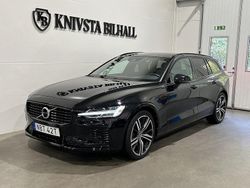 Svart Begagnad 2021 Volvo V60 R-Design Kombi | 388 900 kr (Bra pris)