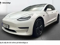 Vit Begagnad 2019 Tesla Model 3 Long Range Sedan | 218 900 kr (Marknadspris)