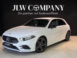 Vit Begagnad 2021 Mercedes A180 AMG Halvkombi | 249 000 kr (Marknadspris)