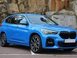 Blå Begagnad 2021 BMW X1 Sport Line SUV | 349 000 kr (Lite dyr)