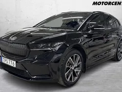 Svart Begagnad 2022 Skoda Enyaq iV SUV | 399 000 kr (Bra pris)