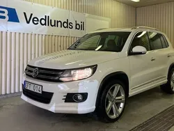 Vit Begagnad 2013 VW Tiguan R-line SUV | 104 800 kr (Marknadspris)