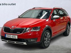 Röd Begagnad 2019 Skoda Octavia Scout Kombi | 214 900 kr (Marknadspris)