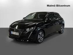 Svart Begagnad 2022 Peugeot 208 Allure Halvkombi | 189 900 kr (Marknadspris)