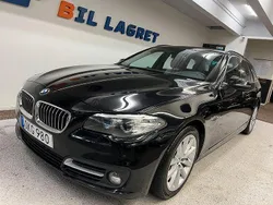 Svart Begagnad 2016 BMW 520 Kombi | 169 900 kr (Marknadspris)