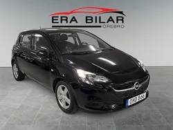 Svart Begagnad 2016 Opel Corsa Enjoy Halvkombi | 99 800 kr (Marknadspris)