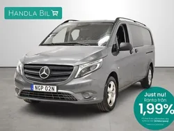 Grå Begagnad 2022 Mercedes Vito Minibuss | 479 900 kr (Marknadspris)