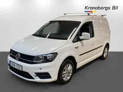 Vit Begagnad 2017 VW Caddy S Minibuss | 74 900 kr (Marknadspris)