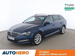 Blå Begagnad 2020 Skoda Superb Style Kombi | 201 000 kr (Marknadspris)