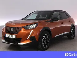 Orange Begagnad 2022 Peugeot e-2008 GT SUV | 224 900 kr (Marknadspris)