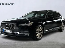 Svart Begagnad 2018 Volvo V90 Inscription Kombi | 219 900 kr (Marknadspris)