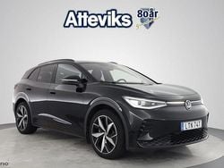 Svart Begagnad 2022 VW ID.4 GTX SUV | 374 900 kr (Marknadspris)