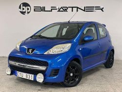 Blå Begagnad 2009 Peugeot 107 Halvkombi | 39 900 kr (Lite dyr)