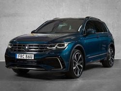 Mörkblå (blå) Begagnad 2022 VW Tiguan R-line SUV | 369 000 kr (Lite dyr)