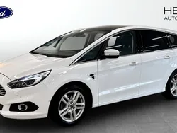 Vit (white) Begagnad 2016 Ford S-MAX S Minibuss | 234 000 kr