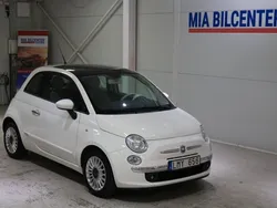 Vit Begagnad 2009 Fiat 500 Lounge Halvkombi | 78 000 kr (Dyr)
