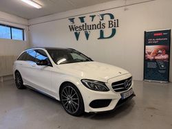 Vit Begagnad 2018 Mercedes C220 AMG Kombi | 199 900 kr (Marknadspris)