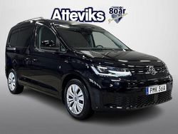 Svart Ny 2025 VW Caddy Minibuss | 439 900 kr (Marknadspris)