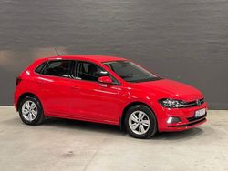 Röd metallic Begagnad 2019 VW Polo Executive Halvkombi | 179 900 kr (Marknadspris)