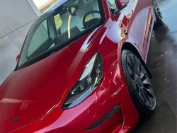 Röd Begagnad 2021 Tesla Model 3 Performance Sedan | 375 000 kr (Dyr)