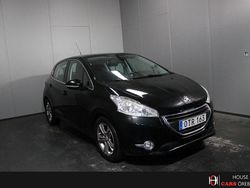 Svart Begagnad 2014 Peugeot 208 Halvkombi | 74 900 kr (Marknadspris)