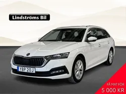 Vit Begagnad 2022 Skoda Octavia Ambition Kombi | 209 900 kr (Superpris)