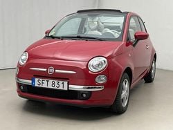 Röd Begagnad 2016 Fiat 500C Lounge Cab | 90 000 kr (Bra pris)