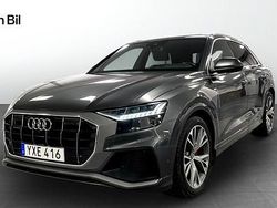 Grå Begagnad 2018 Audi Q8 S-Line SUV | 649 000 kr (Dyr)