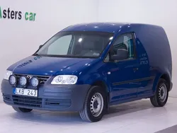Mörkblå (blå) Begagnad 2008 VW Caddy Minibuss | 54 000 kr (Marknadspris)
