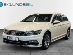 Vit Begagnad 2015 VW Passat R-line Kombi | 129 900 kr
