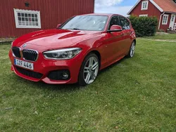 Röd Begagnad 2017 BMW 118 M Sport Halvkombi | 139 500 kr (Bra pris)