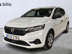 Vit Begagnad 2022 Dacia Sandero Essentiel Halvkombi | 119 500 kr (Superpris)
