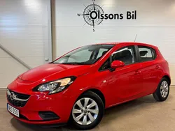 Röd Begagnad 2017 Opel Corsa Enjoy Halvkombi | 89 900 kr (Marknadspris)