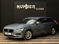 Ljusblå (blå) Begagnad 2017 Volvo V90 Momentum Kombi | 129 900 kr (Lite dyr)